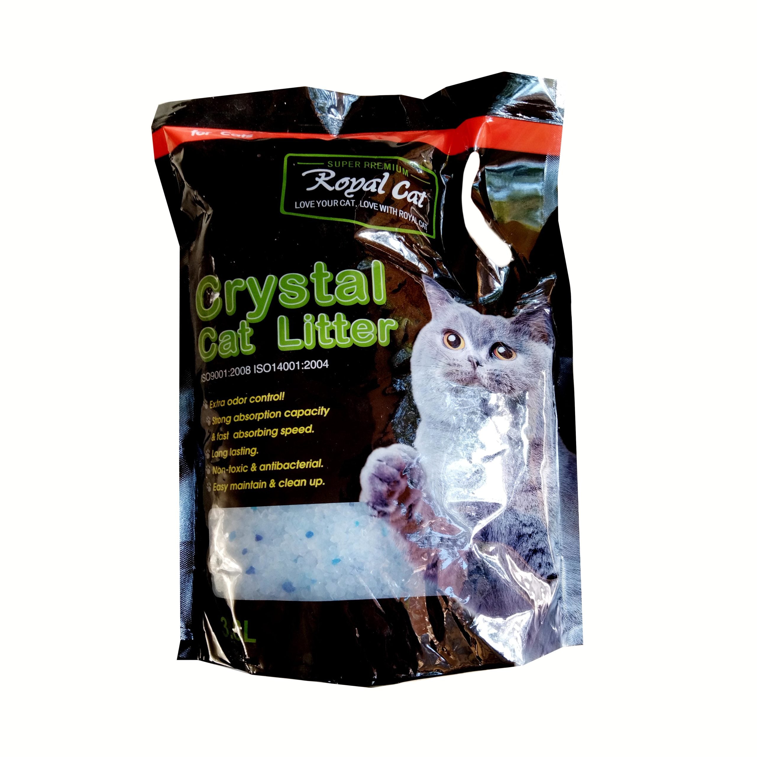 royal cat crystal litter 3.8L black edition