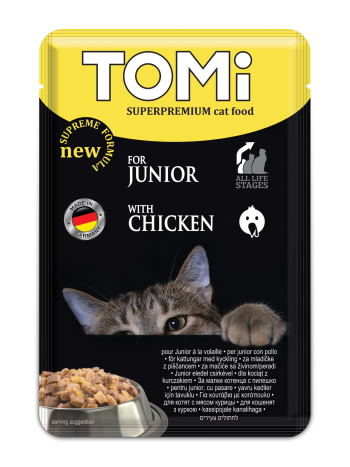 Tomi for kitten with poultry 100g