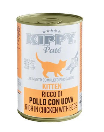 Kippy Pate Chicken&Eggs Kitten Cat 400g
