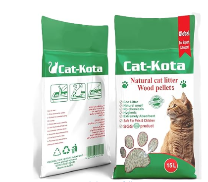 CatKota Wood Cat Litter Mint SCent- 15L