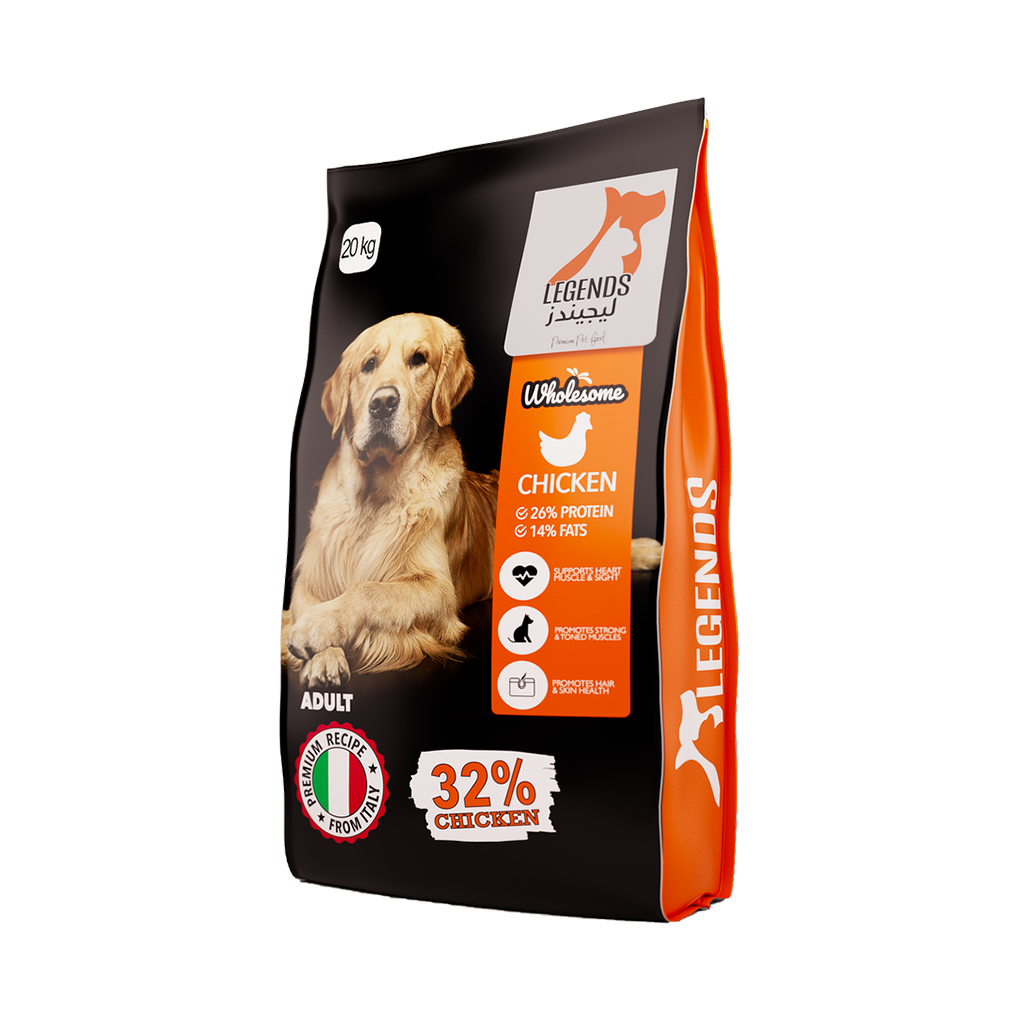 LEGENDS WHOLESOME WITH CHICKEN FOR ADULT DOGS 20KG