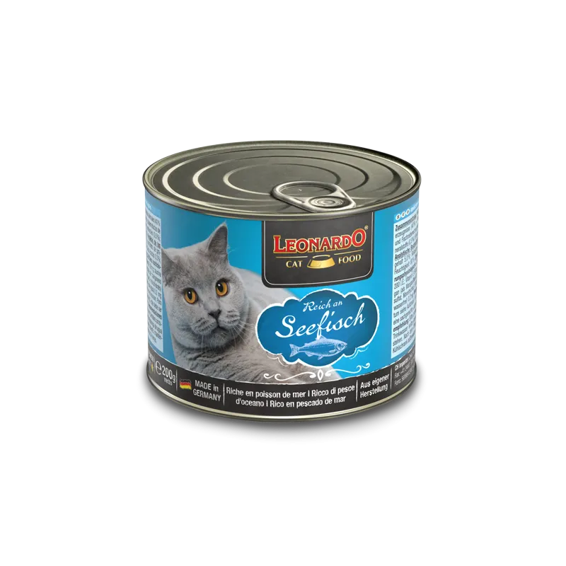 Leonardo cat food rich in ocean fish 200g