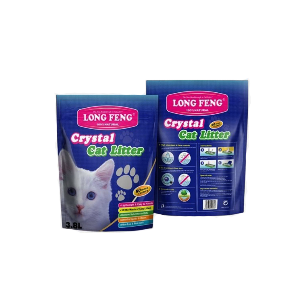 Long Feng Crystal Cat Litter Apple 3.6 L