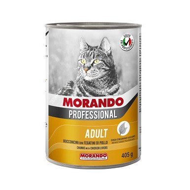 Morando cat chunks chicken liver 405g