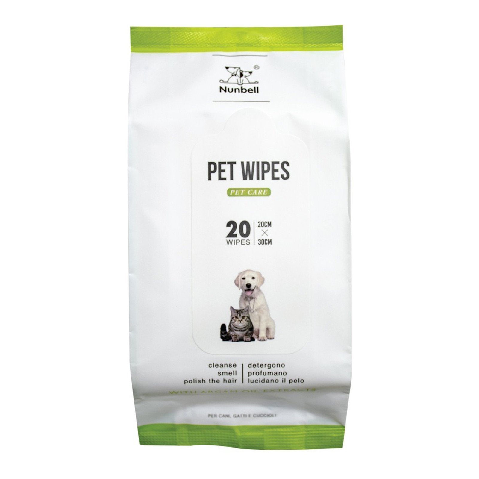 Nunbell Ultra Absorbent Anti Bacterial Pet Wipes