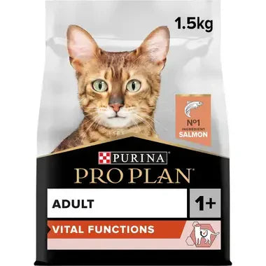 PURINA Pro Plan Adult Cat Vital Functions Rich in Salmon 1.5 Kg