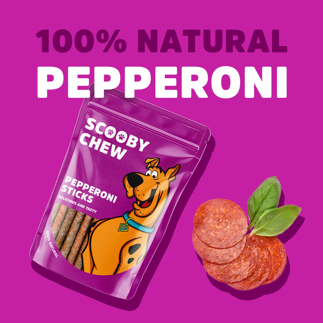 Scooby Chew Pepperoni Sticks 120g