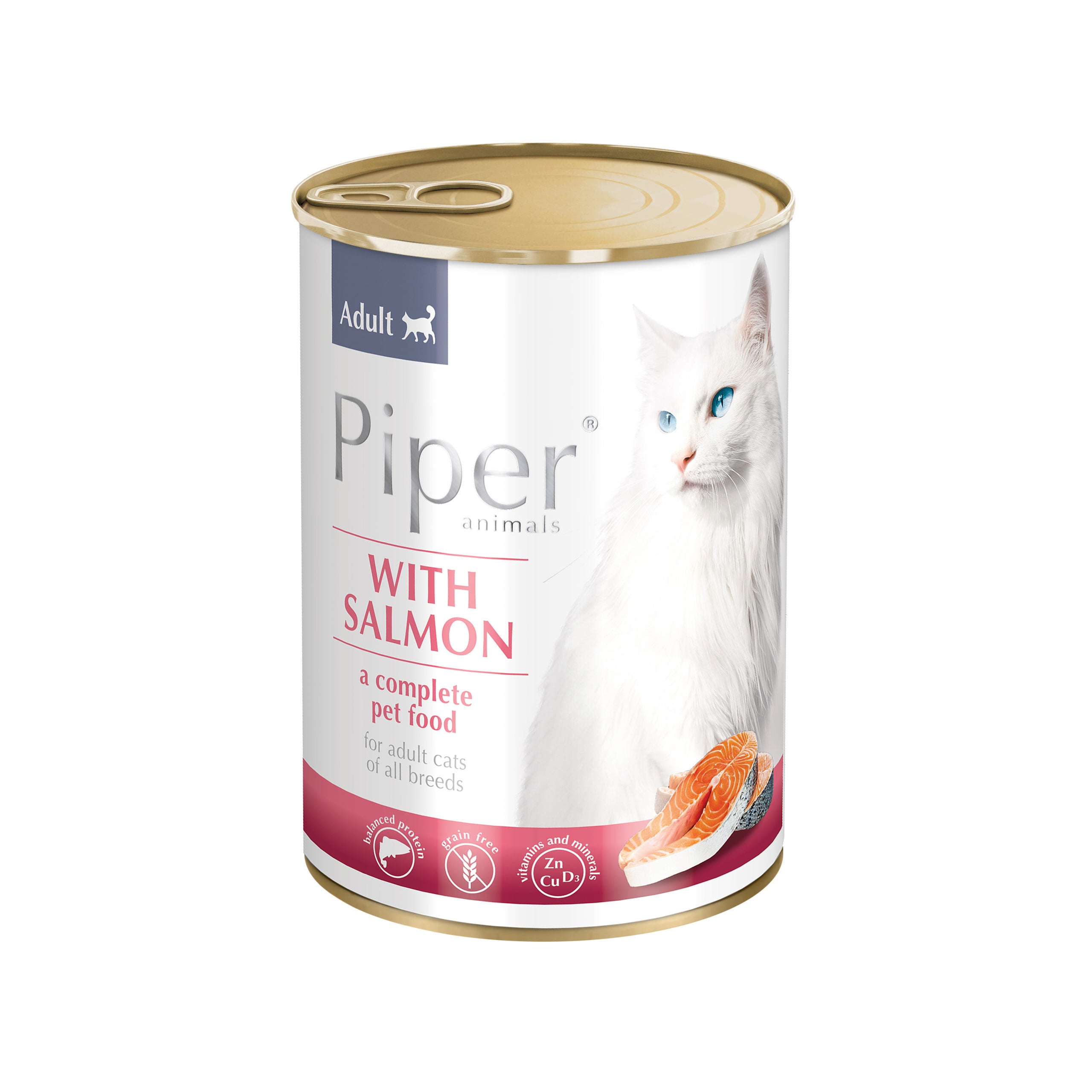 PIPER CAT WITH SALMON 400 g