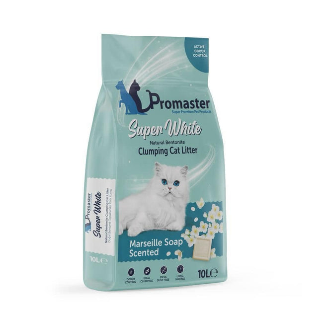 Promaster Clumping Cat Litter Marseille Soap Scented 10 L – Happet