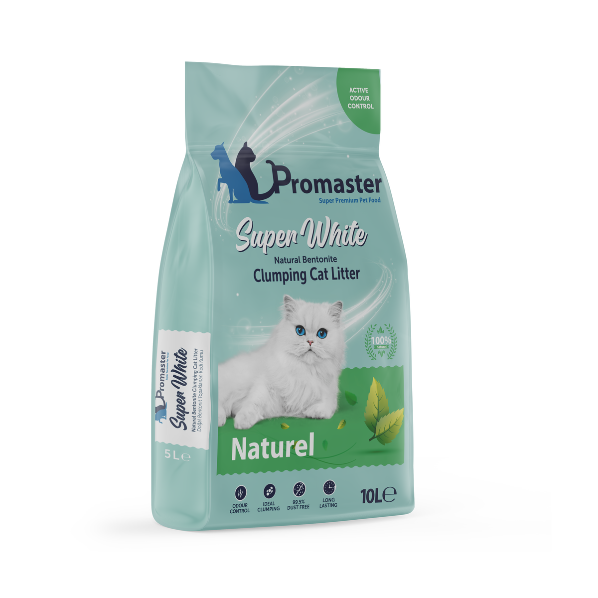 Promaster Clumping Cat Litter Naturel 10 L