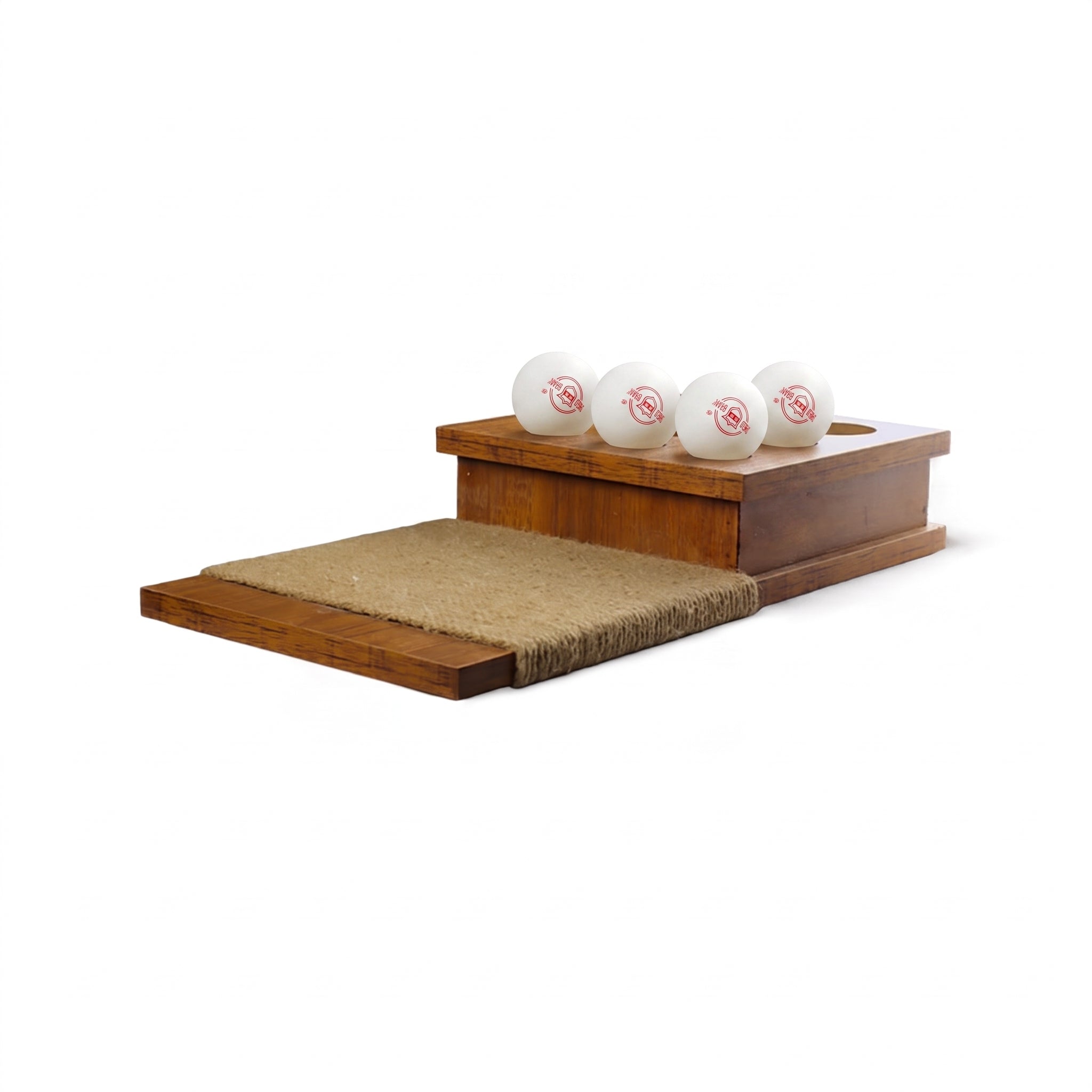 Petmoda Scratch and play board Cat balls hunt box scratcher with scratching wall