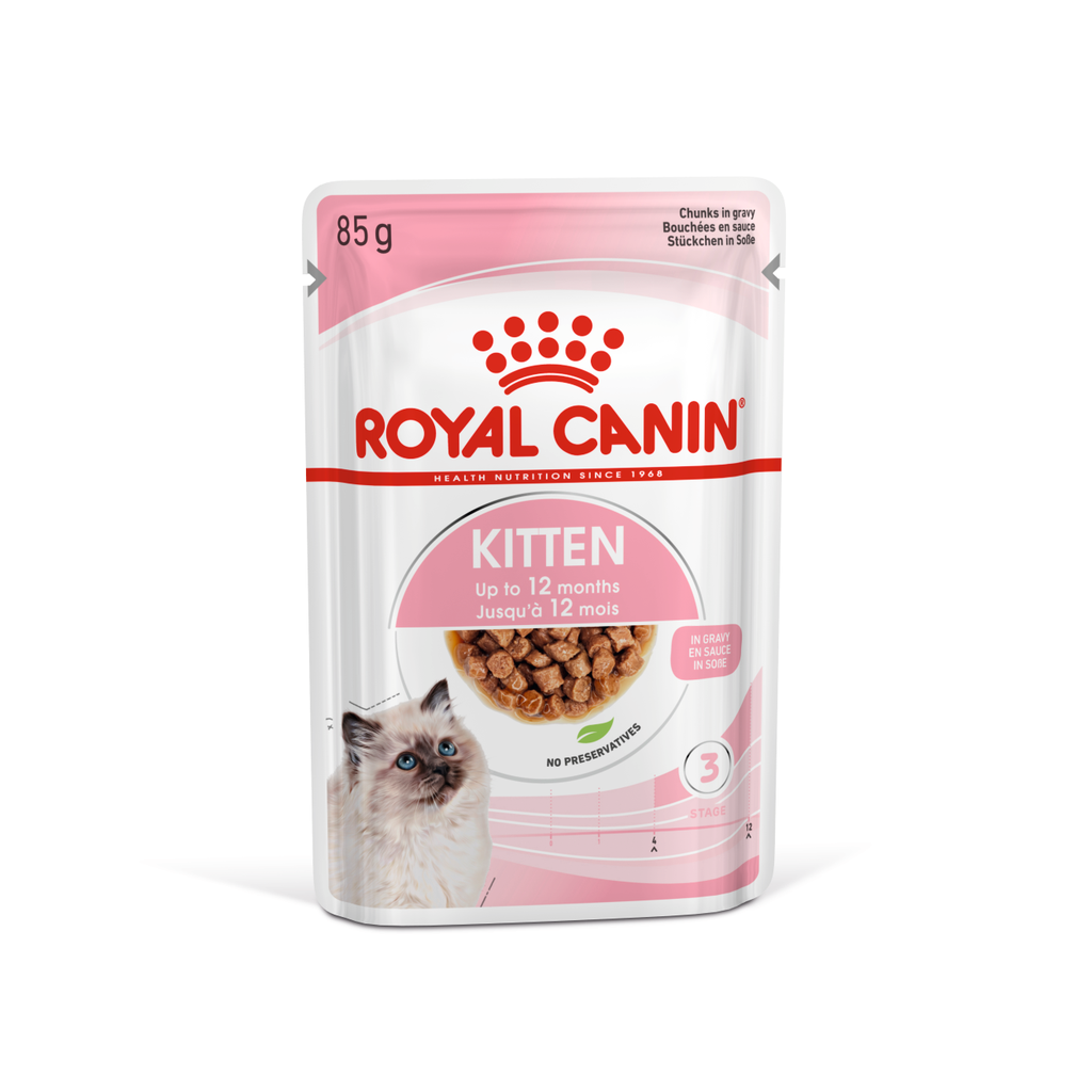 Royal Canin Kitten in Gravy Pouch 85 gm