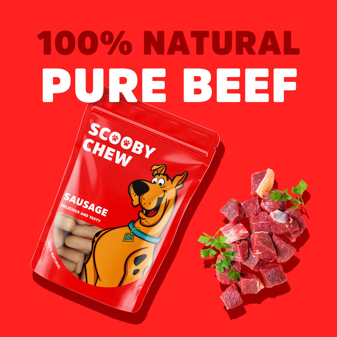 Scooby Chew Sausage 120g