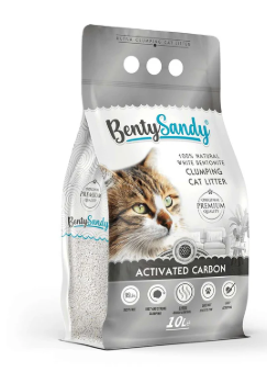 Benty Sandy Cat Litter active carbon 10 l