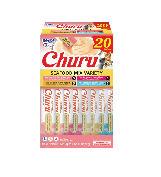 Churu Seafood Mix Variety 20 Tubes 280g