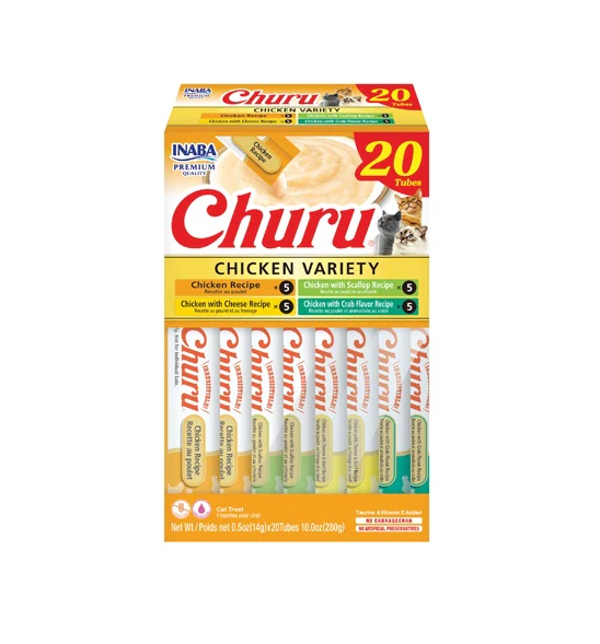 Churu Chicken Variety 20 Tubes 280g