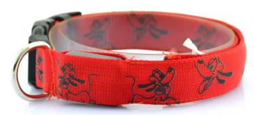 Nylon LED Dog Light Collar Cat Night Safety Flashing Glow Dark Electric Pets