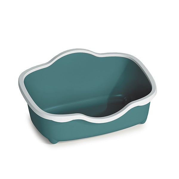 Stefanplast Toilets Tres Chic light dove grey & English Green