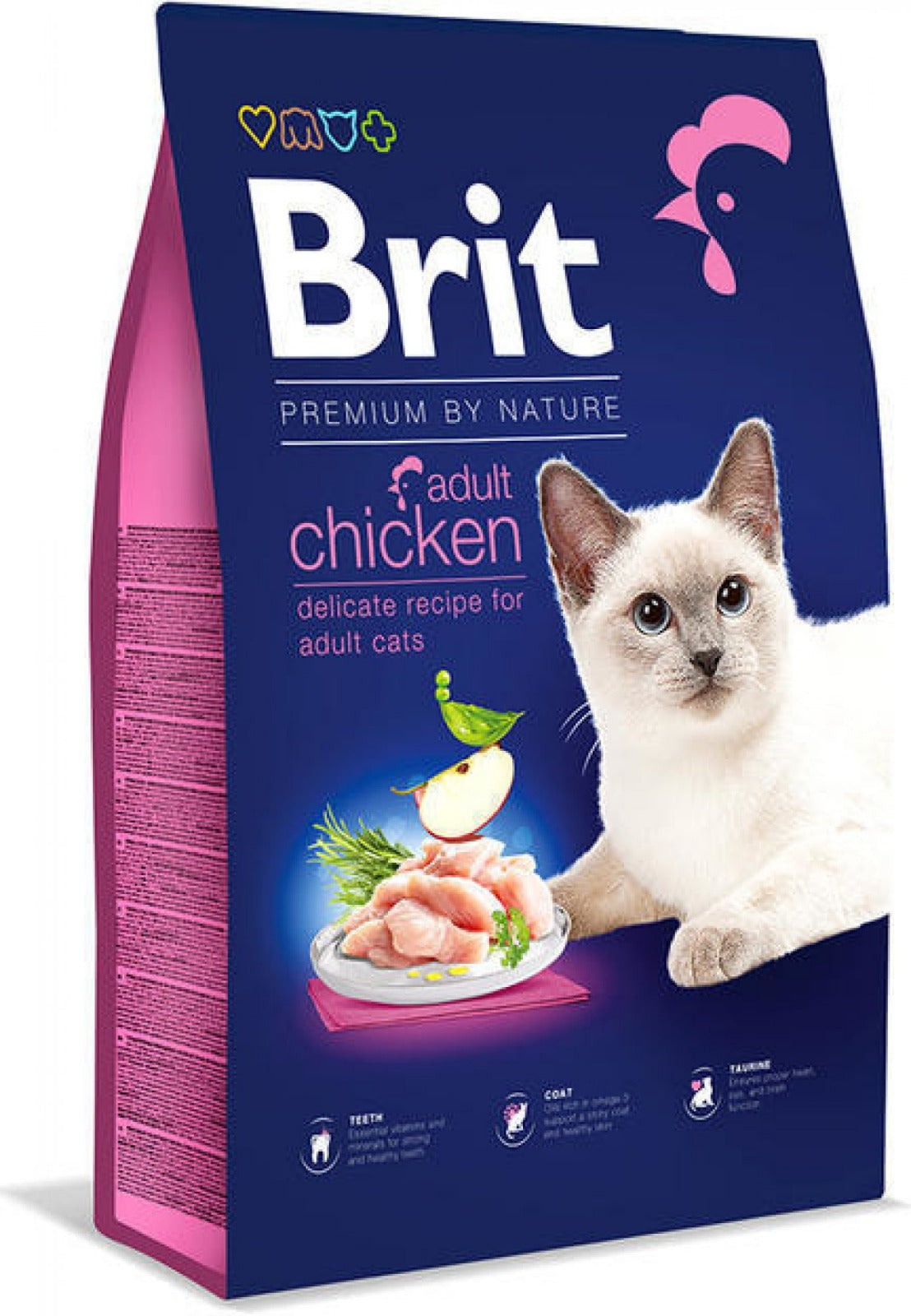 Brit Premium by Nature Adult Cat Chicken 300g