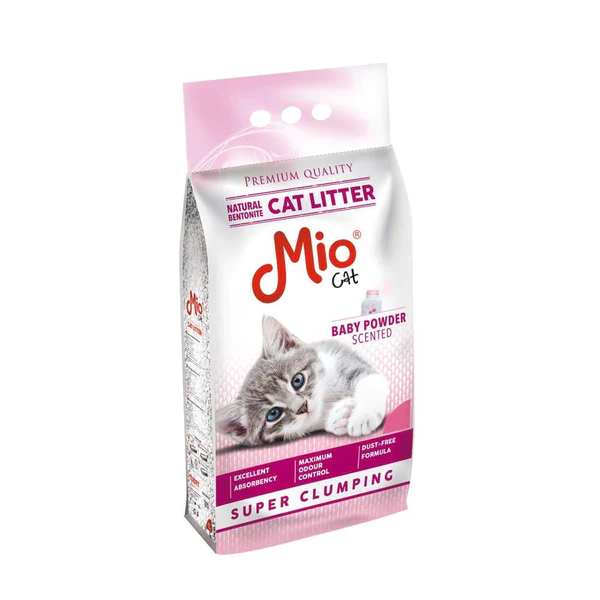 Mio Cat Litter Clumping Baby Powder