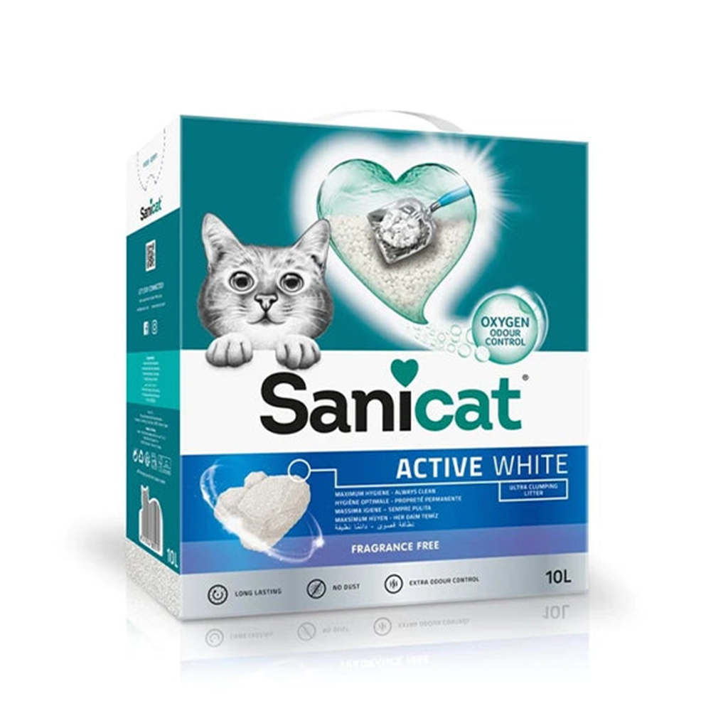 Sanicat Ultra Clumping Active White 10 L