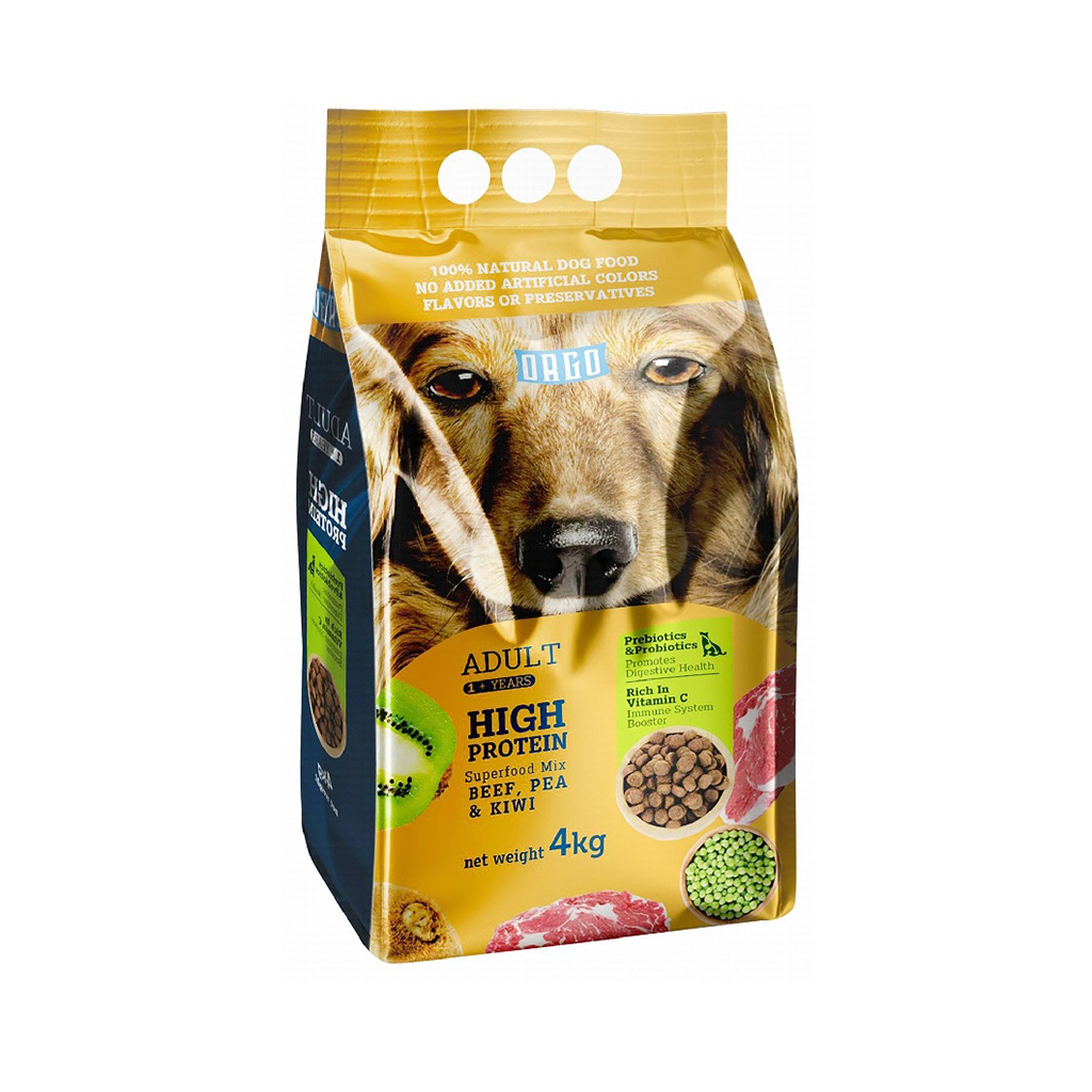 Orgo Adult Dog With Beef and Pea & Kiwi 4 kg