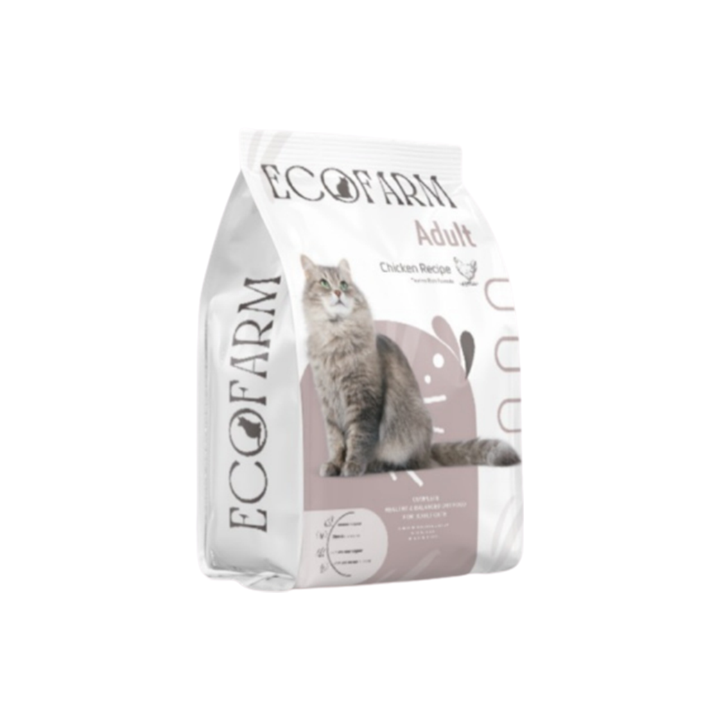 ECOFARM Adult Cats Dry Food 4KG