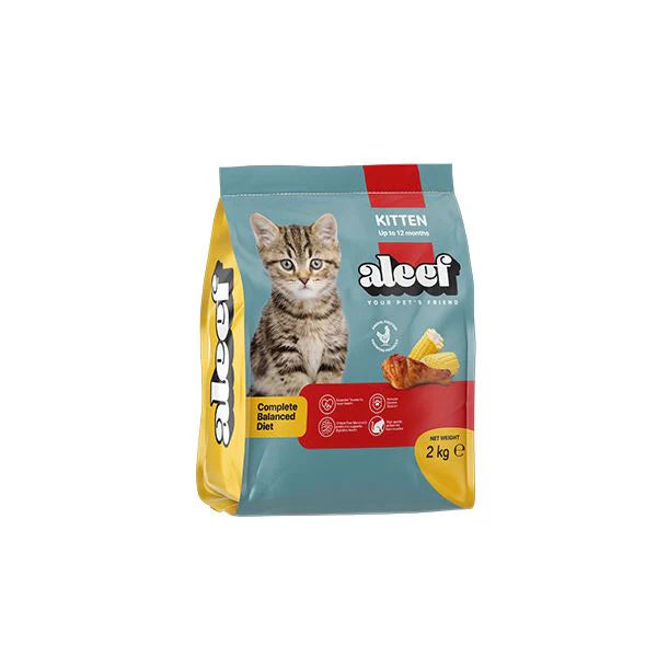Aleef Dry Food For Kitten Cats 1 Kg – Happet
