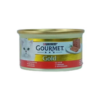 Purina Gourmet Gold with Beef 85g