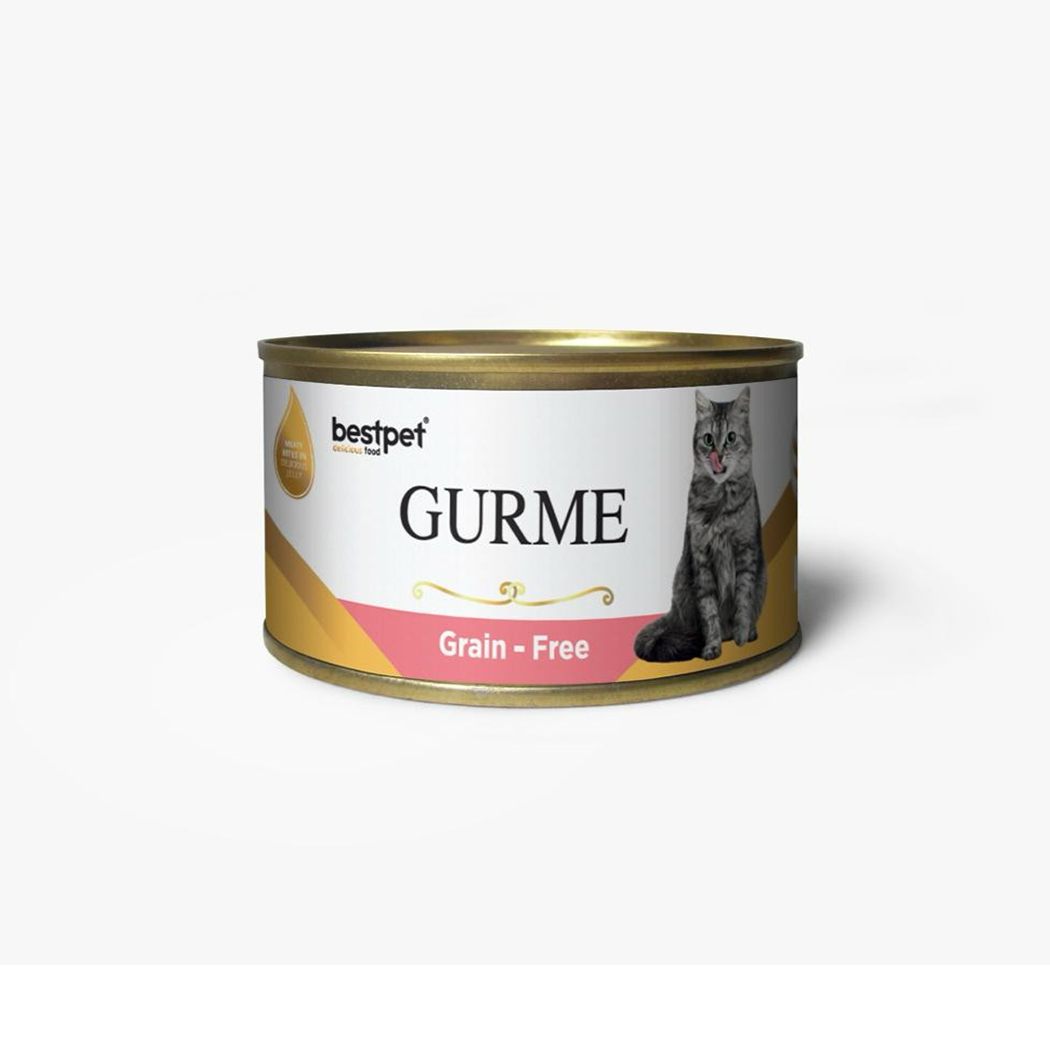 bestpet Gurme with Beef for Adult Cats 100 g