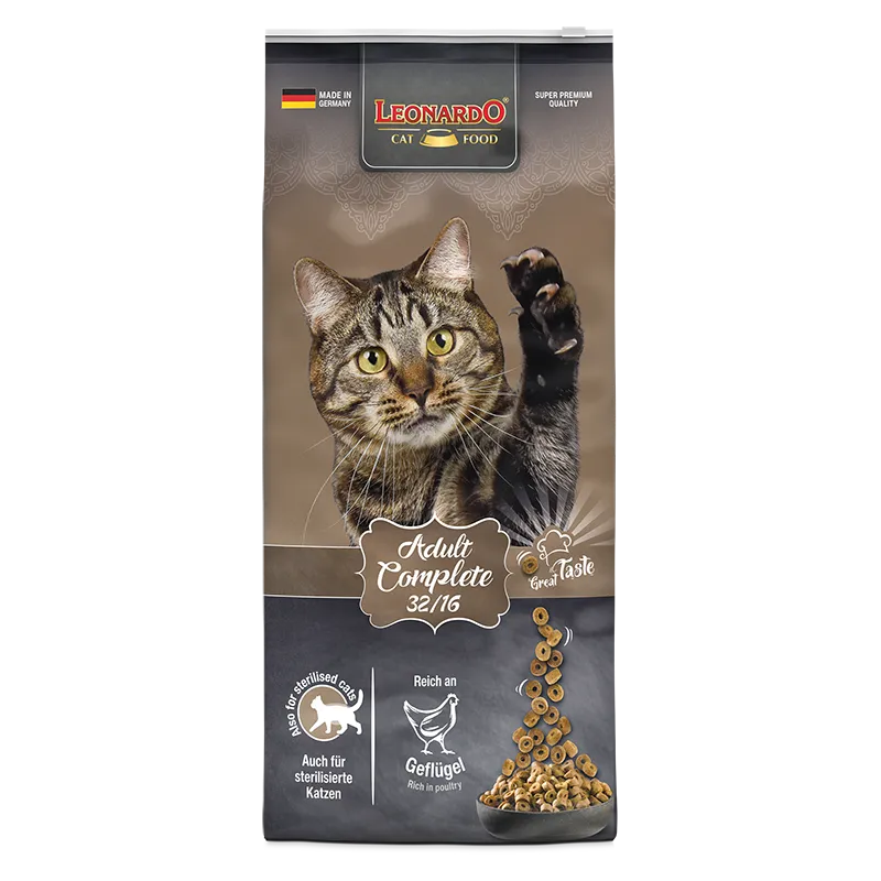 Leonardo Adult Complete 32/16 Cat Dry Food 7.5 Kg