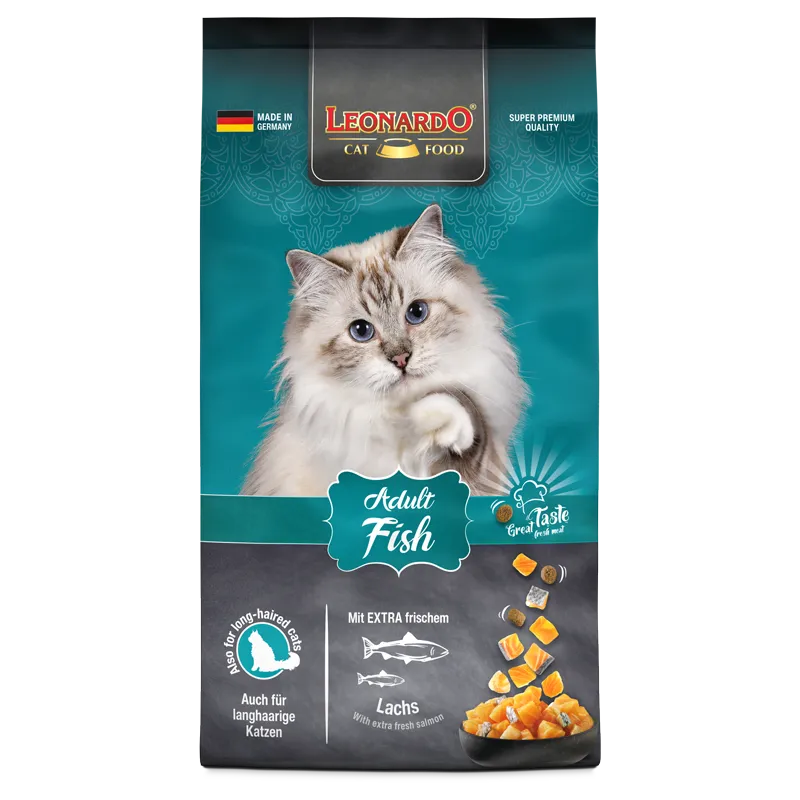 Leonardo Adult Fish Cat Dry Food 1.8 Kg