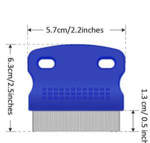 Pet Comb for Cat Dog Flea Lice Remover Fine Tooth