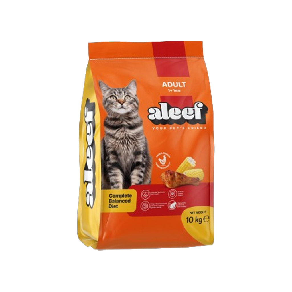 Aleef Dry Food For Cats 10 Kg