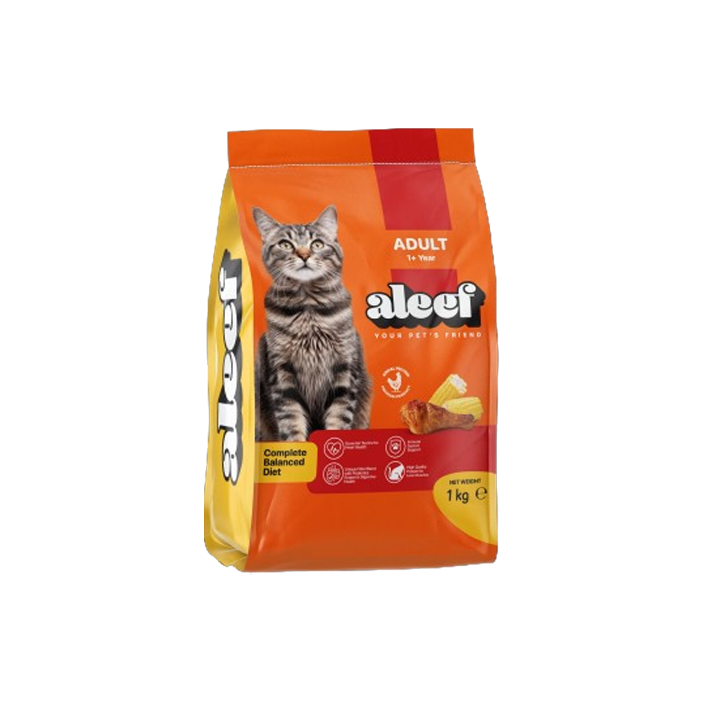 Aleef Dry Food For Cats 1 Kg