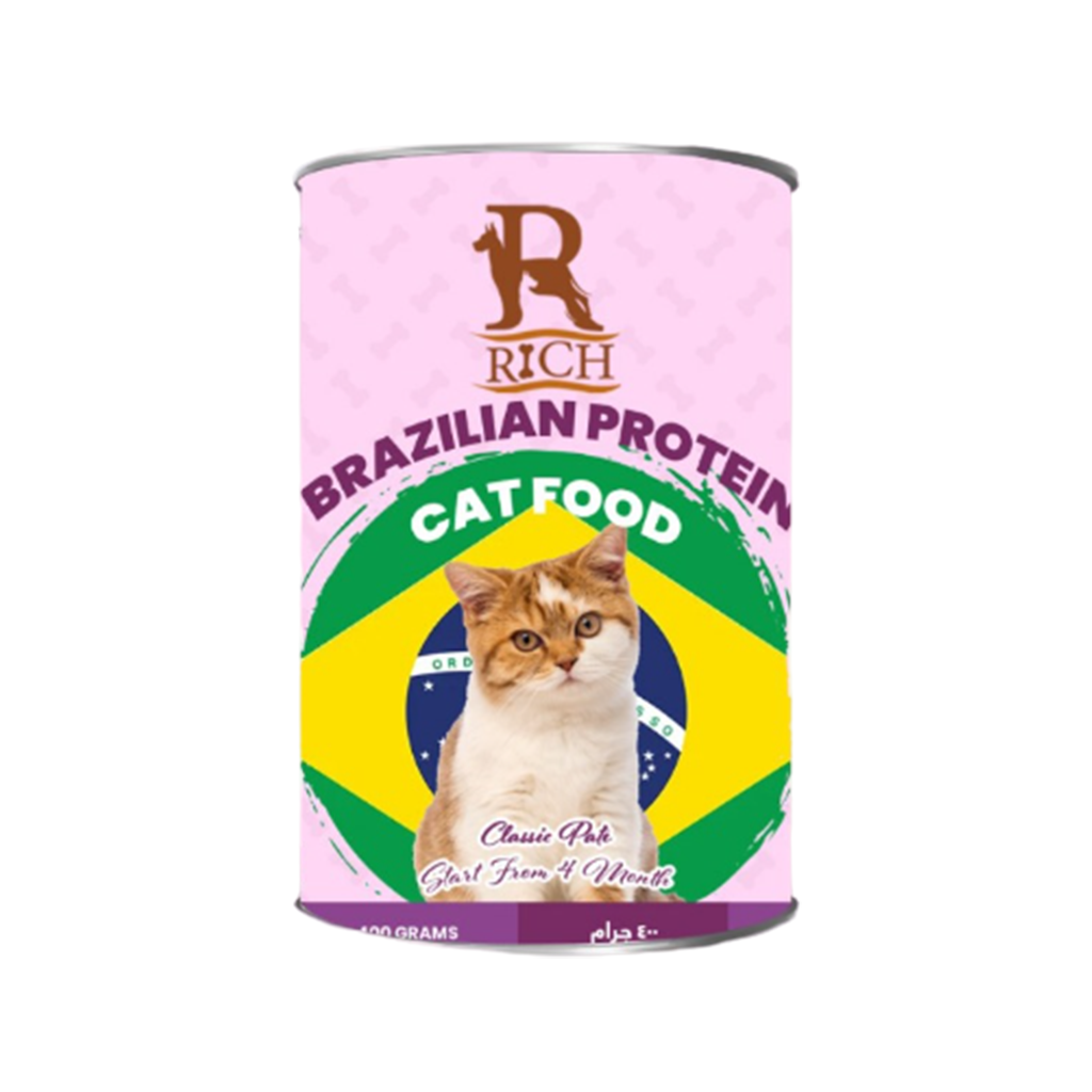 Rich cat wet food with duck 400 g