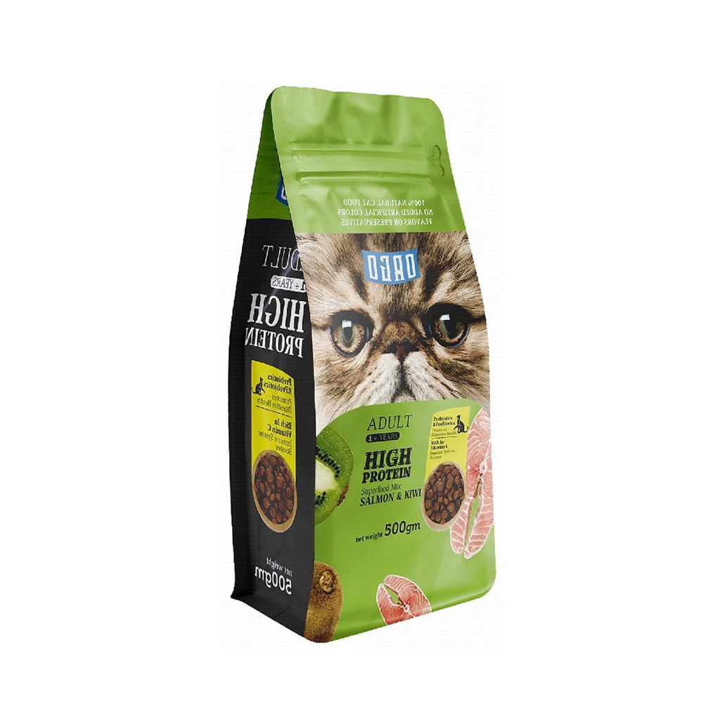 Orgo Adult Cat With Salmon & Kiwi 500 g