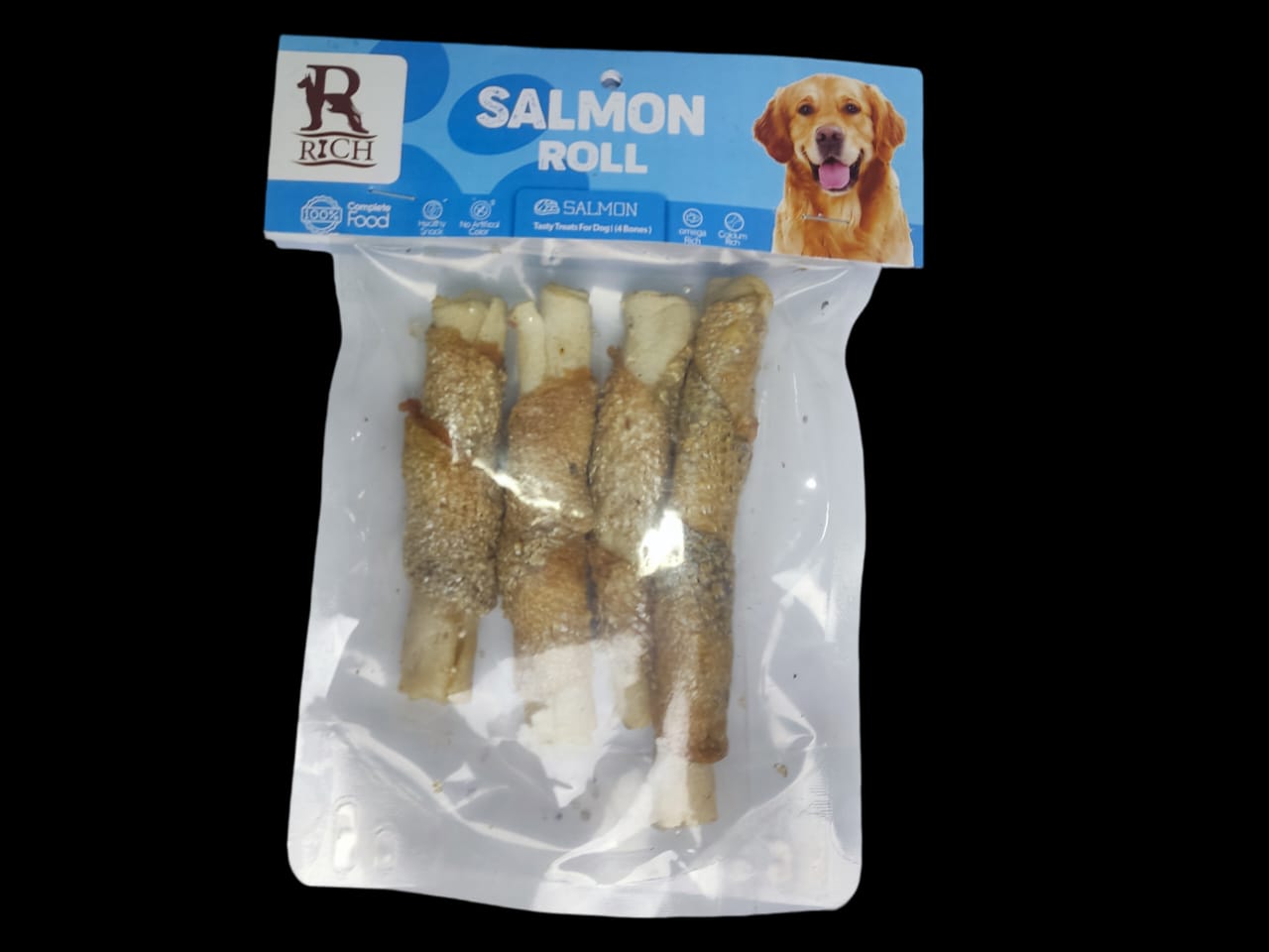 Rich Salmon Rolled With Calcium 4 Bones