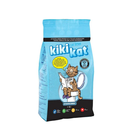 KIKI KAT CAT LITTER 5 LT (Carbon Active)