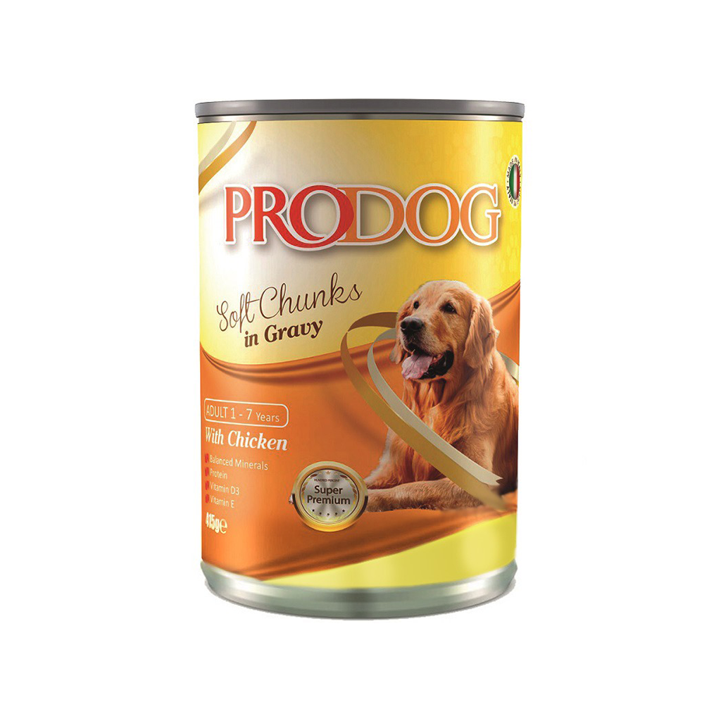 ProDog Chunks in Gravy With Chicken 415g