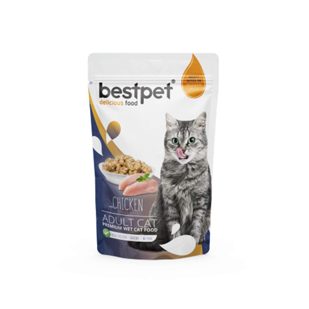 bestpet Cat With Chicken in jelly 85 g