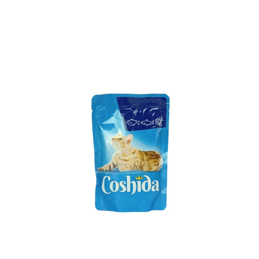 Coshida wet cat food with (Cod & Trout) in Jelly 100 g