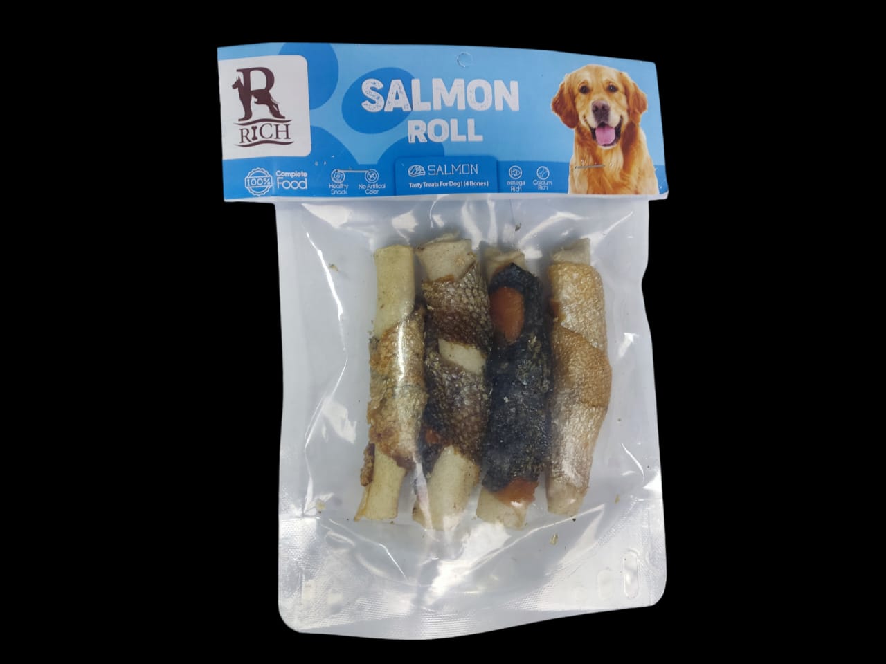 Rich Salmon Rolled With Calcium 4 Bones