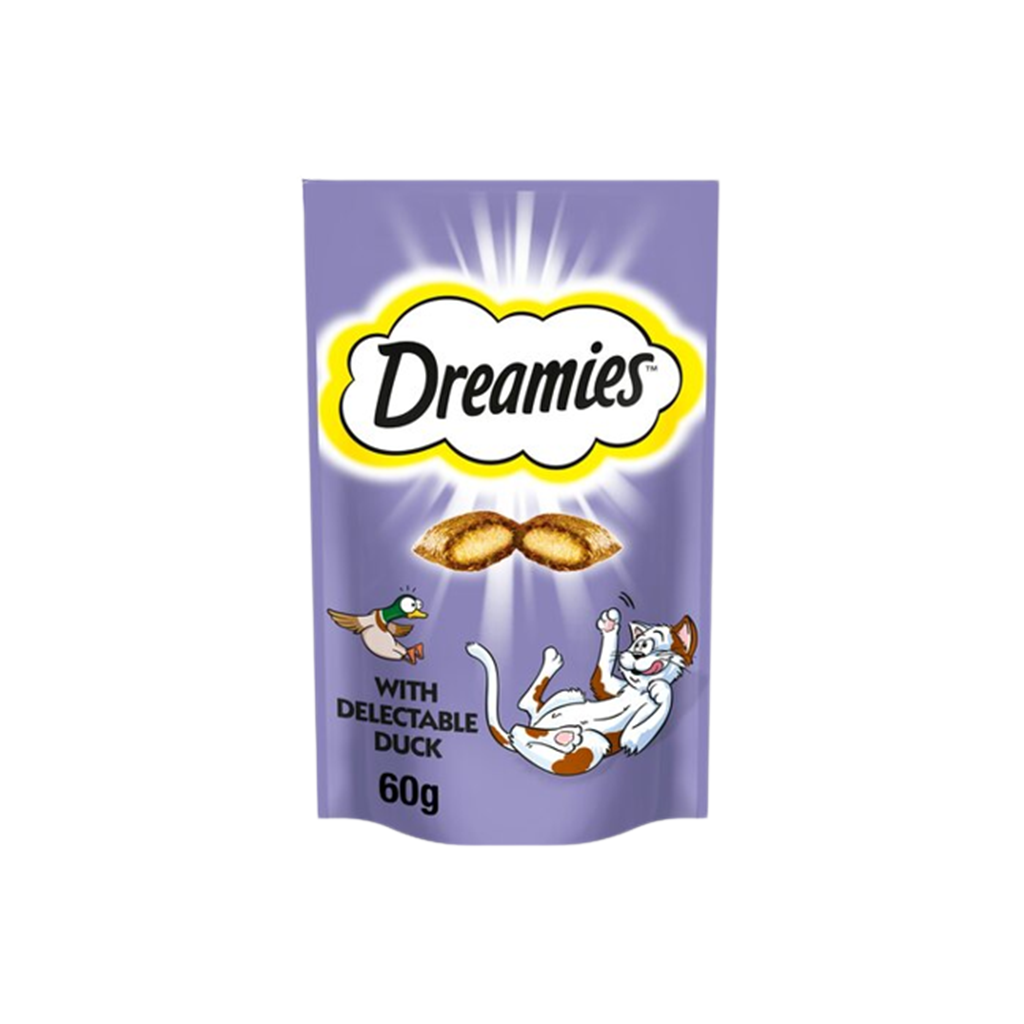 Dreamies Cat Treats Duck 60G