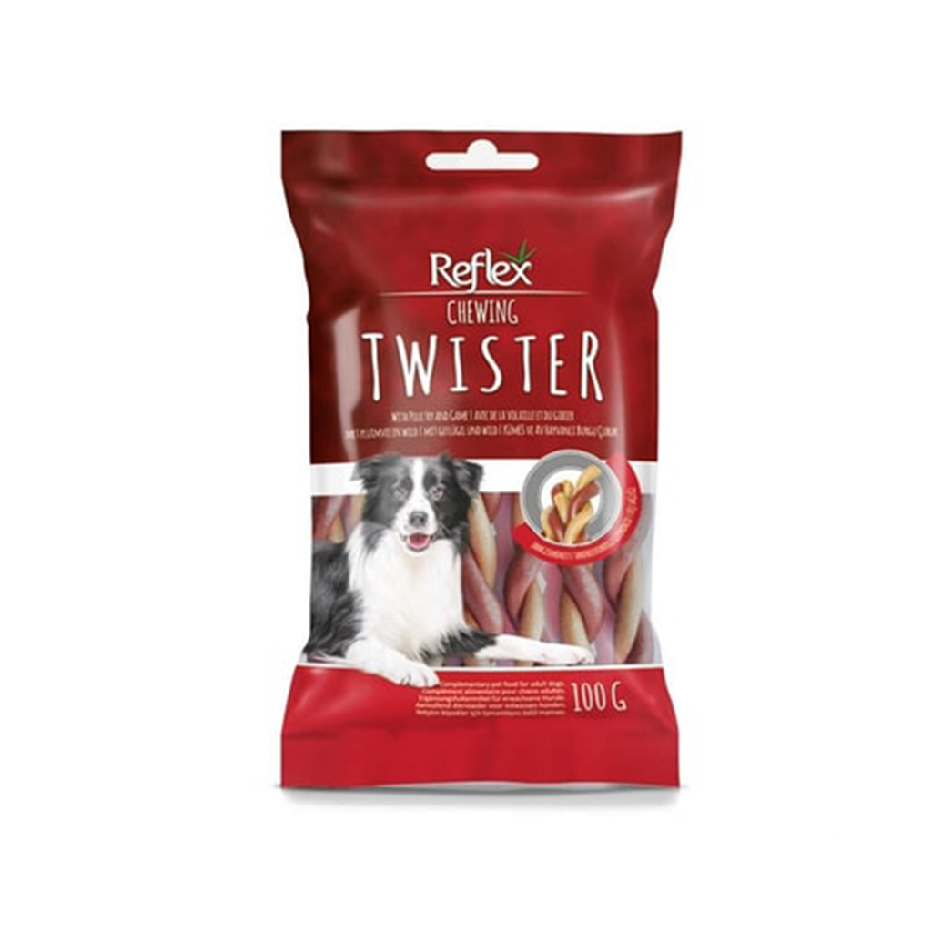 Reflex Twister Stick Dog Treat 100 g