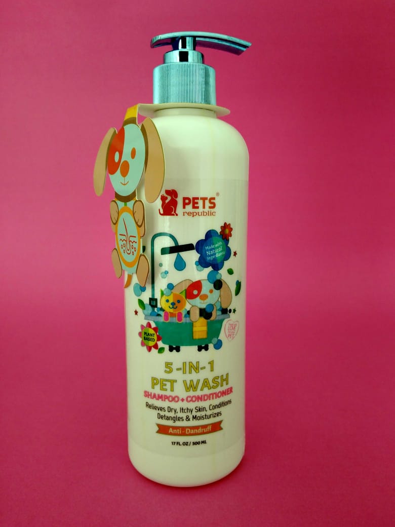 Pets Republic Anti Dandruff Shampoo + Conditioner 500 ml