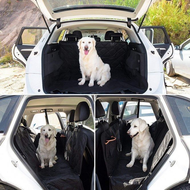 Nunbell Pet Car Seat Cover 2 sides