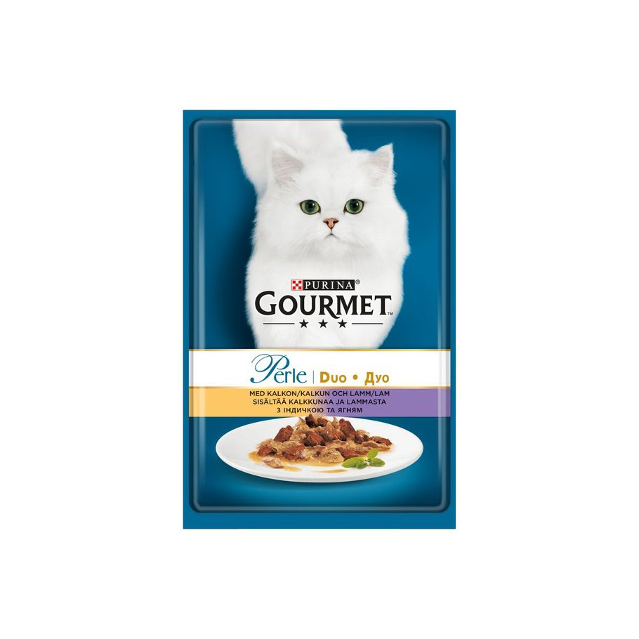 Gourmet Perle with Turkey & Lamb 85g