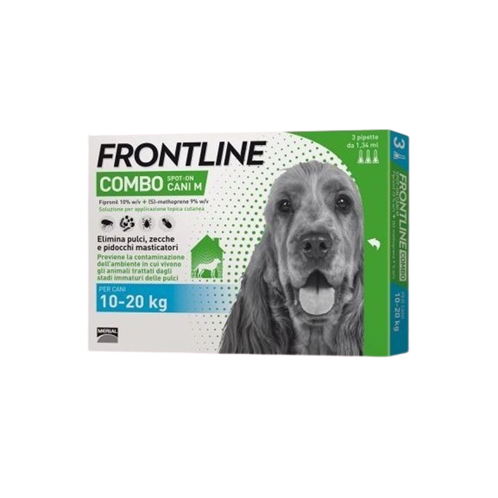 Frontline Combo Spot-On Dog M (10-20kg) X 1 Pipette