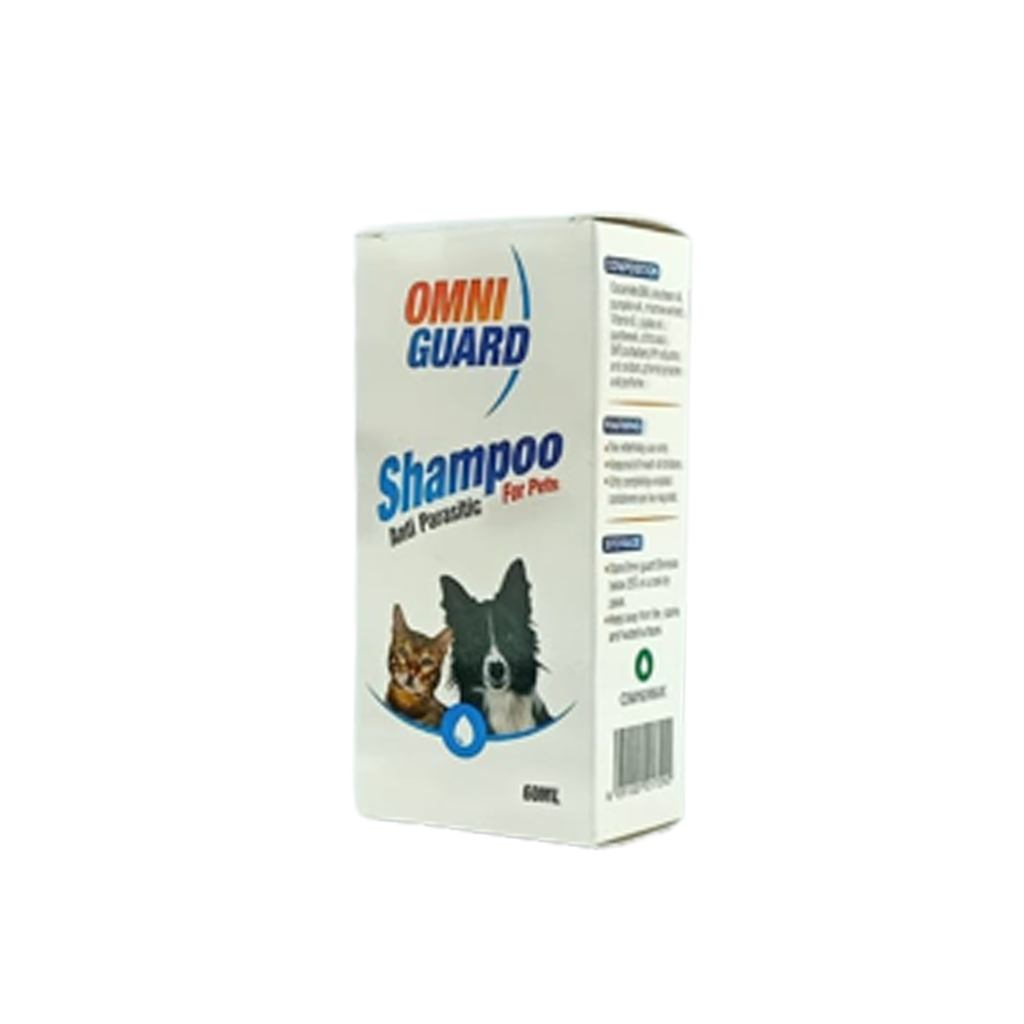 Omni Guard Antiparasitic Shampoo 60ml